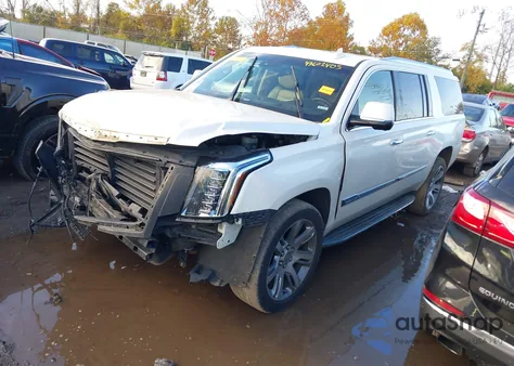2015 Cadillac Escalade Esv Luxury from USA, damaged, VIN 1GYS4SKJ8FR732051